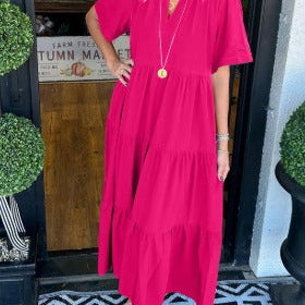 Carlota - Vestido Maxi com Movimento