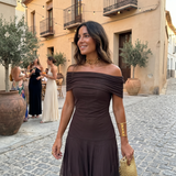 Cecília – Vestido Maxi Elegante e Simples