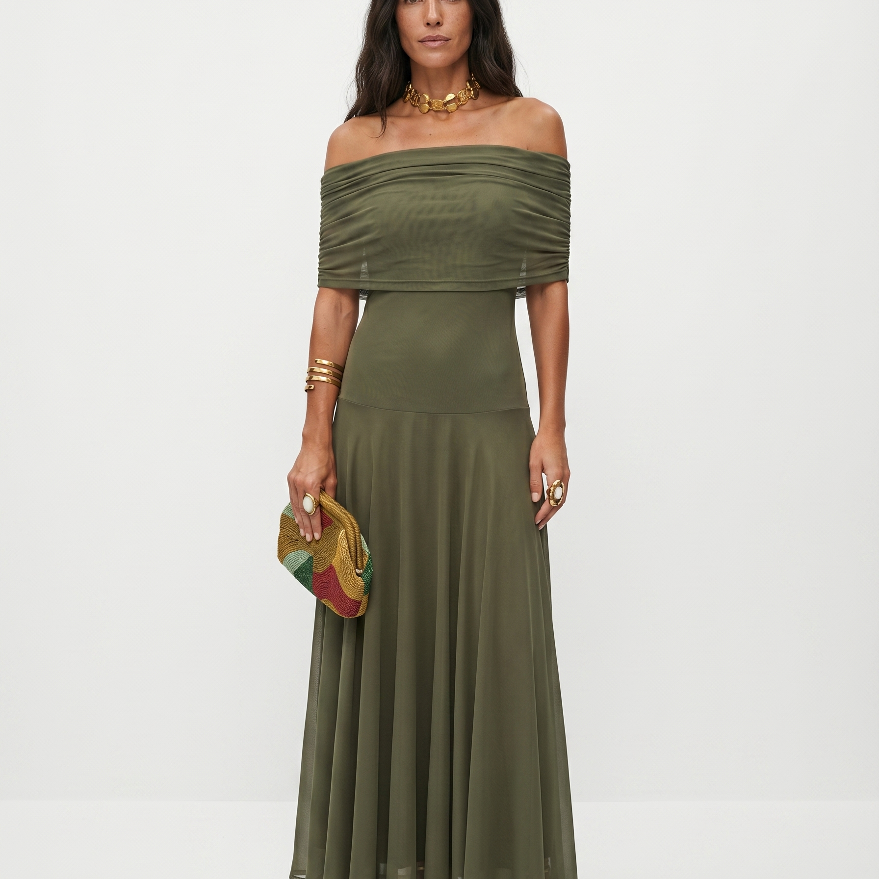 Cecília – Vestido Maxi Elegante e Simples