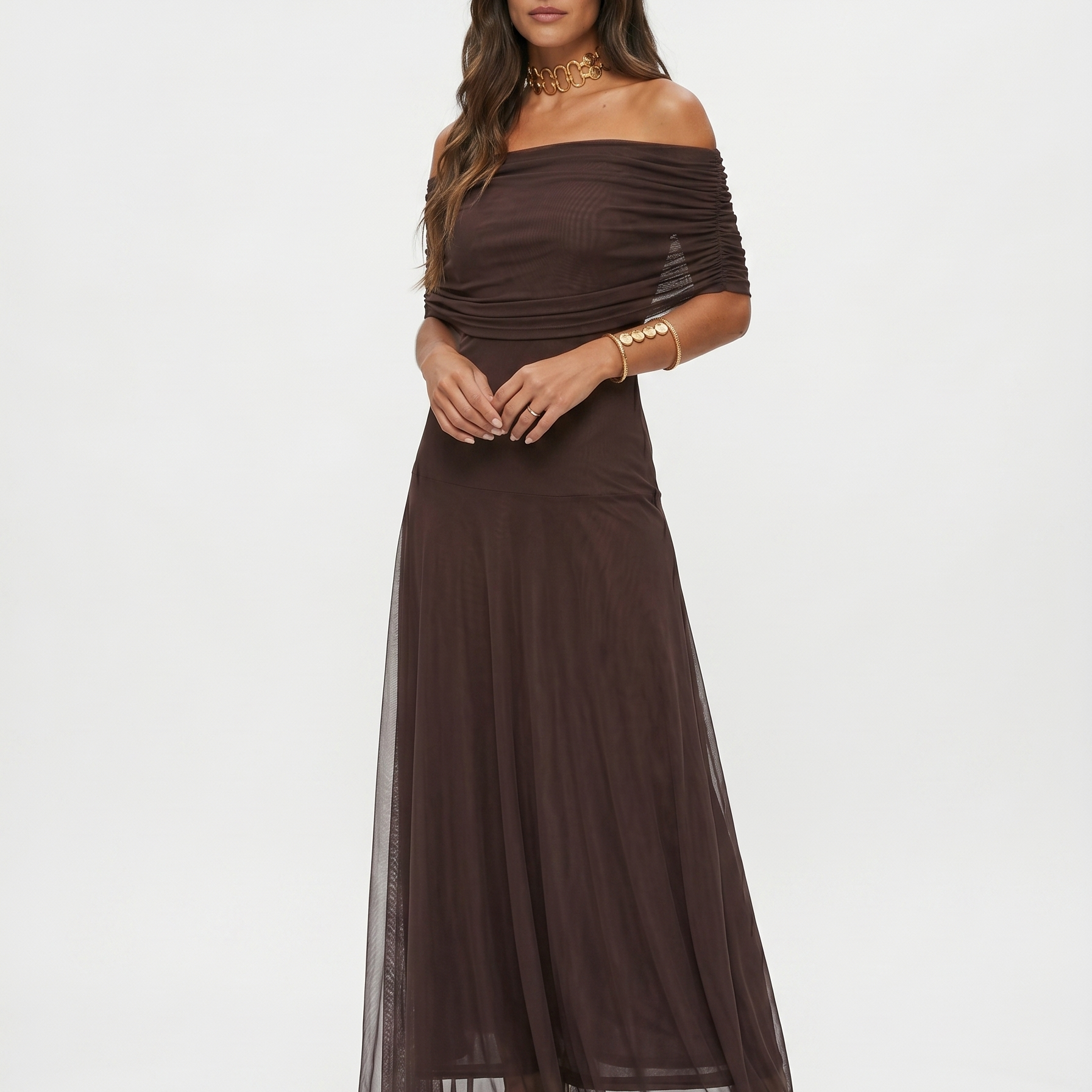 Cecília – Vestido Maxi Elegante e Simples