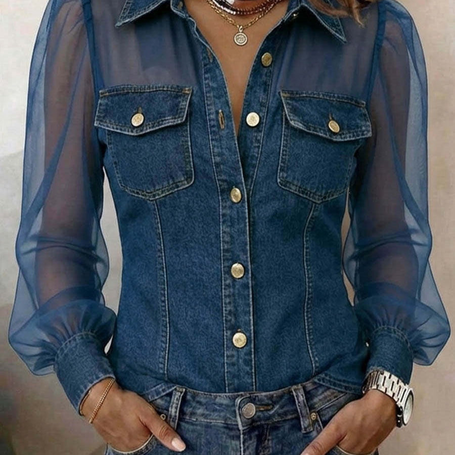 Isabel - Blusa Premium com Efeito Ganga