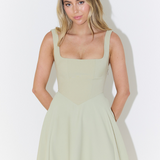 Elisa – Vestido de Alfaiataria Clássico