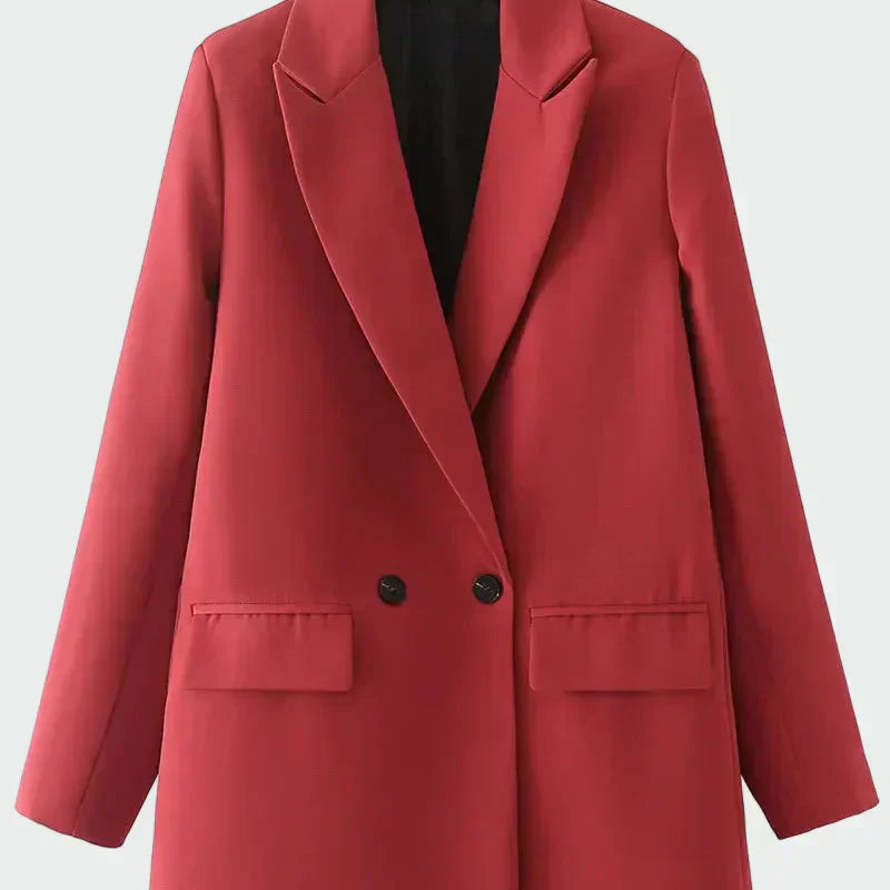 Casaco Oversized com Linha Moderna