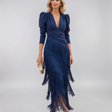 Sofia - Vestido com Franjas