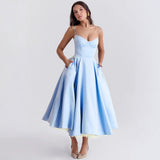 Ariel - Vestido Midi de Luxo