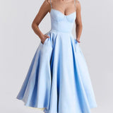Ariel - Vestido Midi de Luxo