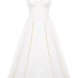 Ariel - Vestido Midi de Luxo