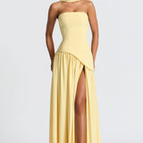 Beatriz – Vestido Longo Corset com Lenço Elegante